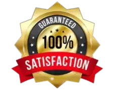 100% Satisfaction Badge